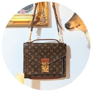 🌾Authentic Louis Vuitton Monceau 28 Satchel
